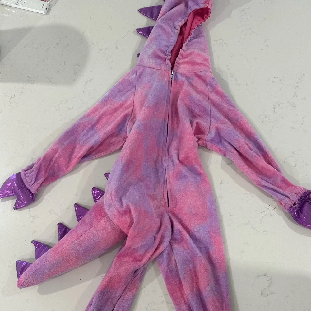Toddler Girls Tilly the T-Rex Dinosaur Costume - XS (approx 3T) - Picture 7 of 8